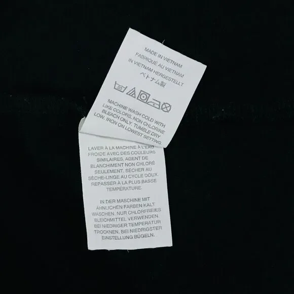 J Crew Women's Small Leggings Black Solid Pixie Pant Stretch Ponte G9389 BE29 - Picture 4 of 5